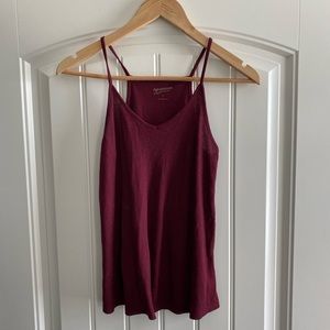 Maroon tank